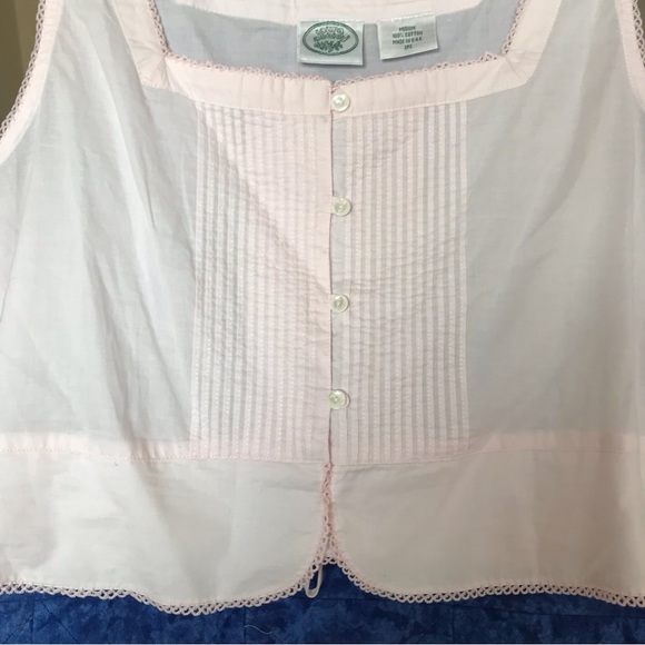 Lovely 90s vintage pale pink top, fits size medium best - Picture 3 of 12